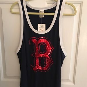 Limited edition VS Pink Red Sox tank